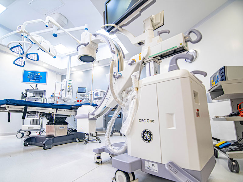 Quirófanos con tecnología de vanguardia