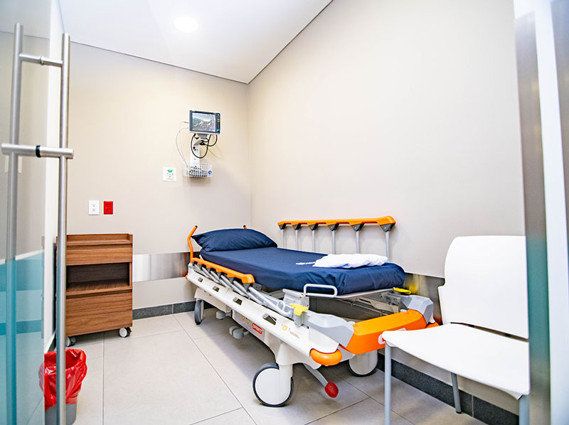 Salas de recuperación y estancia corta